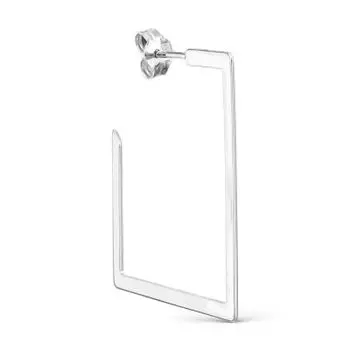 Серьги из серебра Линии Любви