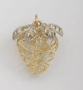 Серьги из желтого золота Линии Любви