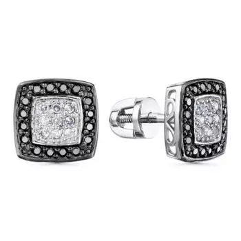 Серьги с бриллиантами Линии Любви