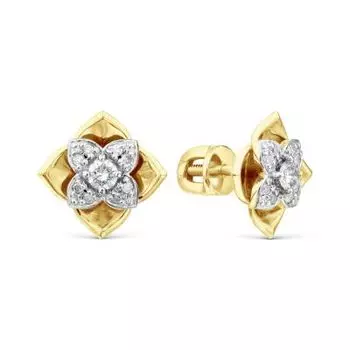 Серьги с бриллиантами Линии Любви