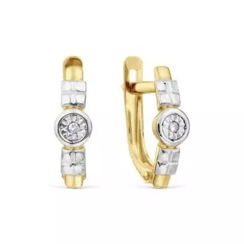 Серьги с бриллиантами Линии Любви