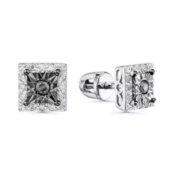 Серьги с бриллиантами Линии Любви