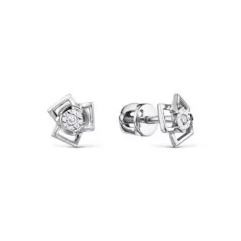 Серьги с бриллиантами Линии Любви