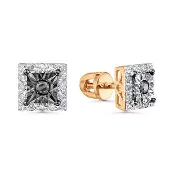 Серьги с бриллиантами Линии Любви