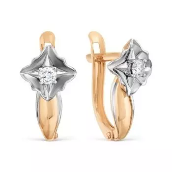 Серьги с бриллиантами Линии Любви