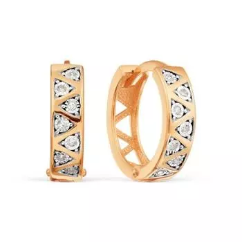 Серьги с бриллиантами Линии Любви