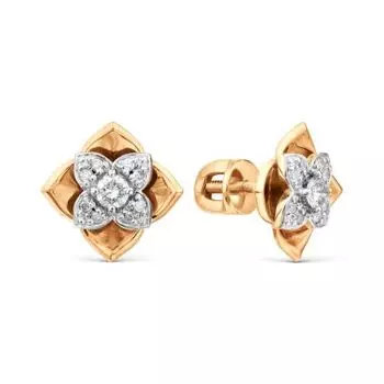 Серьги с бриллиантами Линии Любви