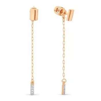 Серьги с бриллиантами Линии Любви