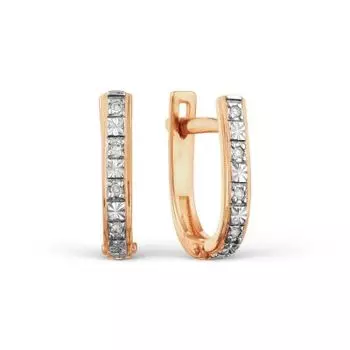 Серьги с бриллиантами Линии Любви