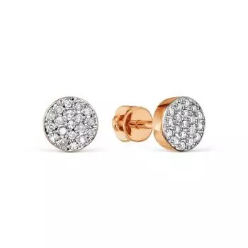 Серьги с бриллиантами Линии Любви