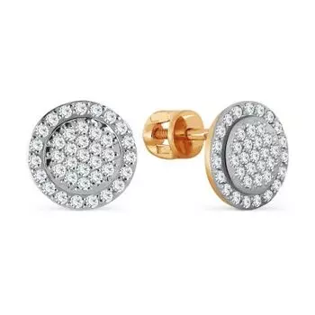 Серьги с бриллиантами Линии Любви