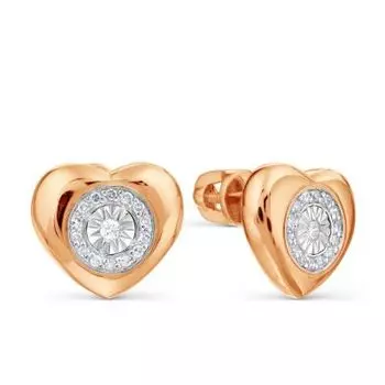 Серьги с бриллиантами Линии Любви