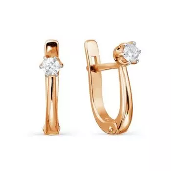 Серьги с бриллиантами Линии Любви