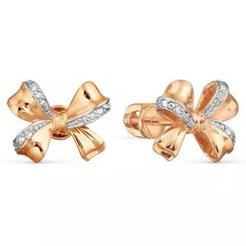 Серьги с бриллиантами Линии Любви