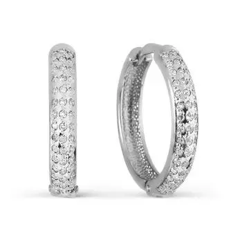 Серьги с бриллиантами Линии Любви