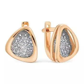 Серьги с бриллиантами Линии Любви