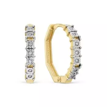 Серьги с бриллиантами Линии Любви