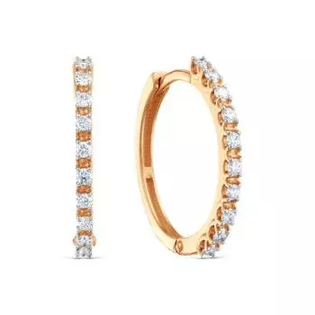 Серьги с бриллиантами Линии Любви