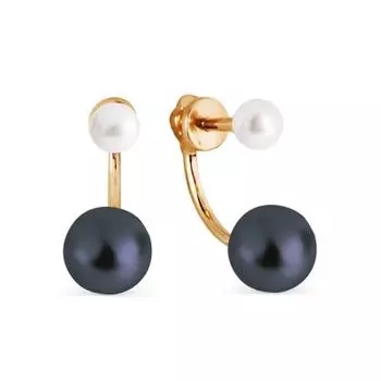 Серьги с жемчугом Линии Любви