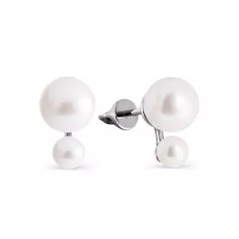 Серьги с жемчугом Линии Любви