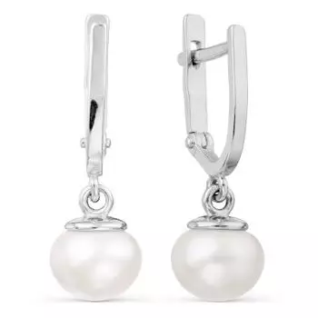 Серьги с жемчугом Линии Любви