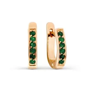 Серьги Т101026835 Линии Любви