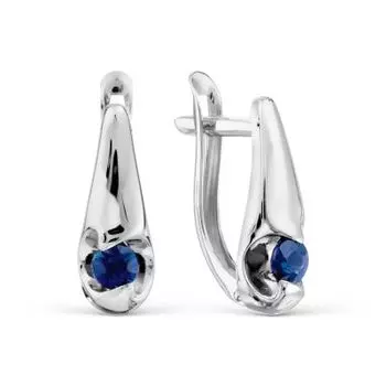 Серьги Т30102Б617-01-02 Линии Любви