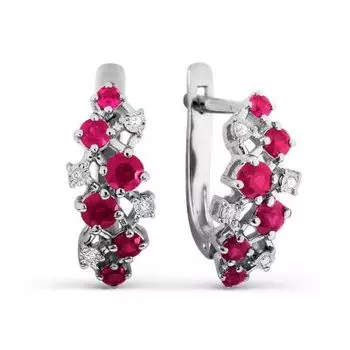 Серьги Т305626772 Линии Любви