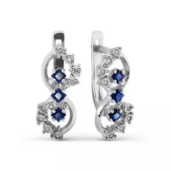 Серьги Т305626774 Линии Любви