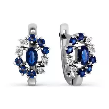 Серьги Т305626775 Линии Любви