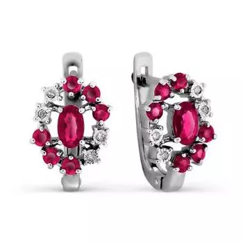 Серьги Т305626775 Линии Любви