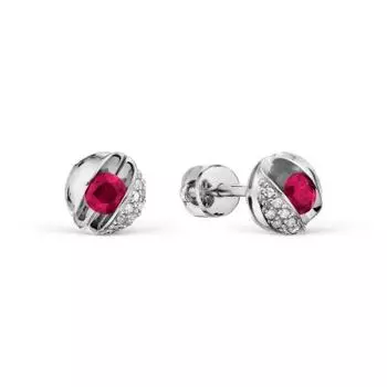 Серьги Т33102Б618-01-01 Линии Любви