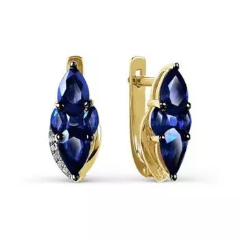 Серьги Т941027312 Линии Любви