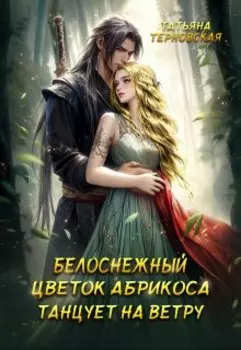 Белоснежный цветок абрикоса танцует на ветру