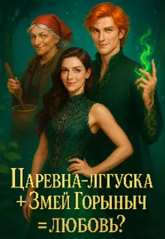 Царевна-лягушка + змей Горыныч = любовь.
