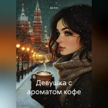 Девушка с ароматом кофе.