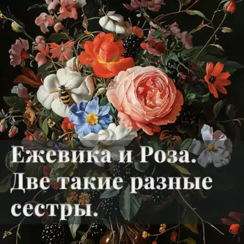 Ежевика и Роза. Две такие разные сестры. сказка