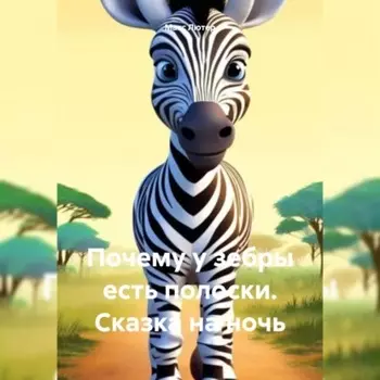 Почему у зебры есть полоски. Сказка на ночь