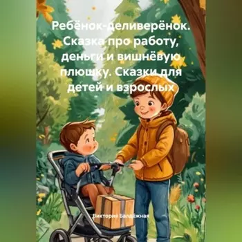 Ребёнок-деливерёнок. Сказка про работу, деньги и вишнёвую плюшку. Сказки для детей и взрослых