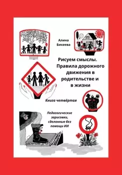 Рисуем смыслы. Правила дорожного движения в родительстве и в жизни. Книга четвёртая Педагогические зарисовки, сделанные без помощи ИИ