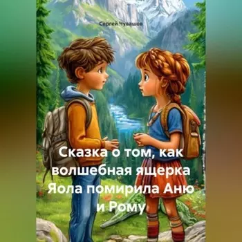 Сказка о том, как волшебная ящерка Яола помирила Аню и Рому.