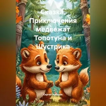 Сказка. Приключения медвежат Топотуна и Шустрика.