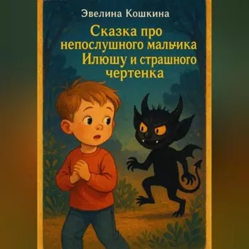 Сказка про непослушного мальчика Илюшу и страшного чертенка