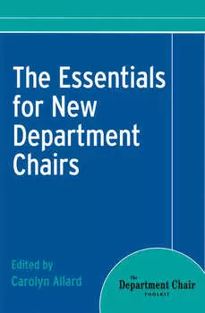 The Essentials for New Department Chairs