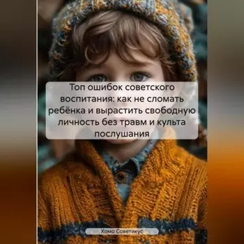 Топ ошибок советского воспитания: как не сломать ребёнка и вырастить свободную личность без травм и культа послушания.