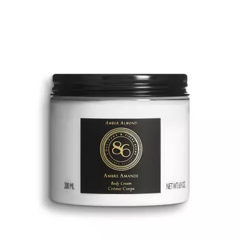 Шелковистый крем для тела Амбра & Миндаль 200 мл, коллекция 86 Champs Elysees