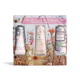 Трио кремов для рук: Цветочный край