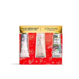 Трио кремов для рук: Цветочный край