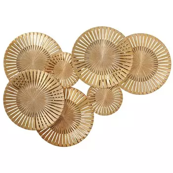 Арт-объект Apollo Gold Wall Plaque Disc gap 7