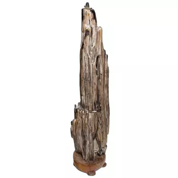 Аксессуар для интерьера из окаменелого дерева Petrified Wood Statuette